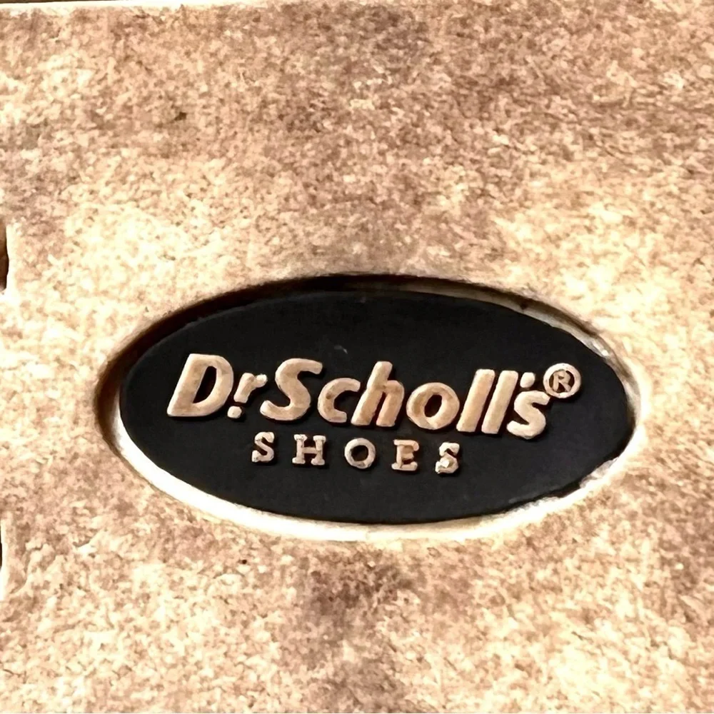 Dr. Scholl's Got This Strappy Wedge Black Sandals platform women size 9M